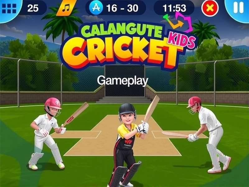 Calangute Cricket Kids Gameplay